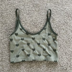 green Urban Outfitters top